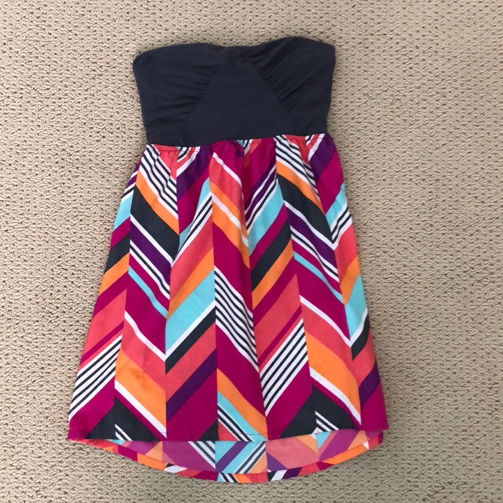 Strapless dress